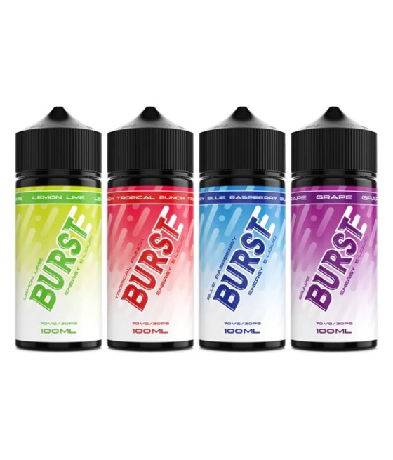 Burst Energy 100ml Shortfill 0mg (70VG/30PG)