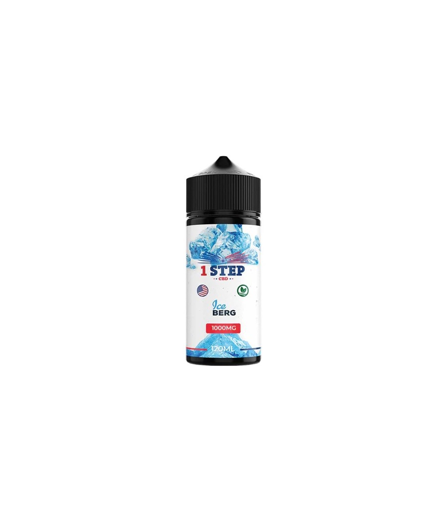 1 Step CBD 1000mg CBD E-liquid 120ml (BUY 1 GET 1 FREE)