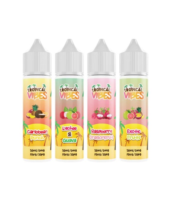 Tropical Vibes 50ml Shortfill 0mg (70VG/30PG)