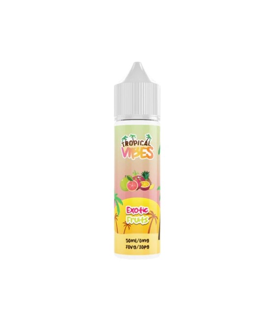 Tropical Vibes 50ml Shortfill 0mg (70VG/30PG)