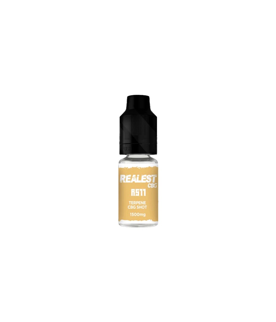 Realest CBD 1500mg Terpene Infused CBG Booster Shot 10ml (BUY 1 GET 1 FREE)