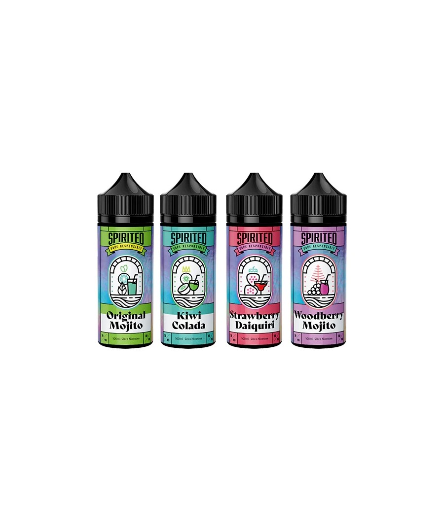 0mg  Spirited By Fantasi 100ml Shortfill (70VG/30PG)
