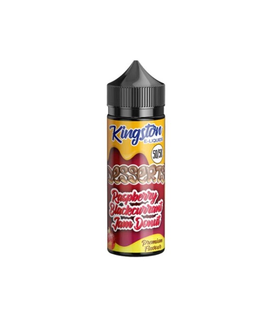 Kingston Desserts 120ml Shortfill 0mg (50VG/50PG)
