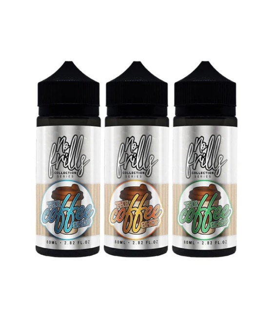 No Frills Collection Coffee Shop 80ml Shortfill 0mg (80VG/20PG)
