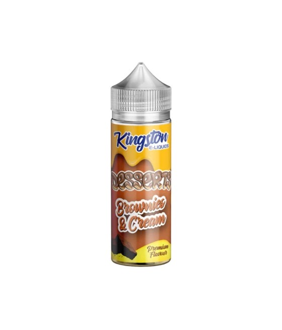 Kingston Desserts 120ml Shortfill 0mg (70VG/30PG)