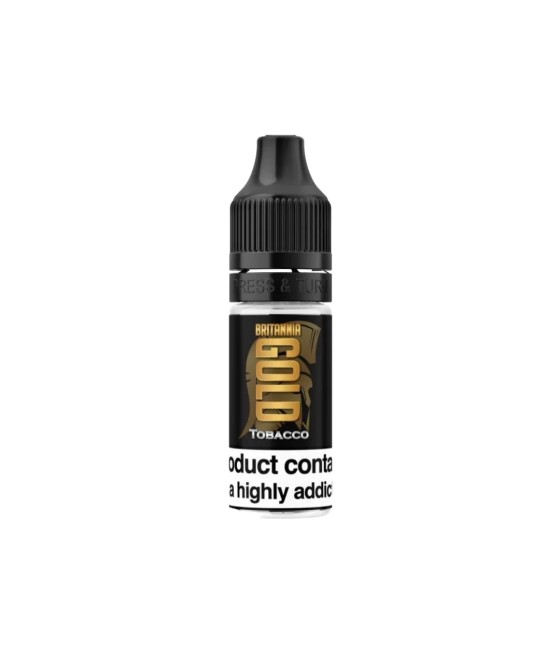0mg Britannia Gold 10ml E-Liquids (40VG/60PG)
