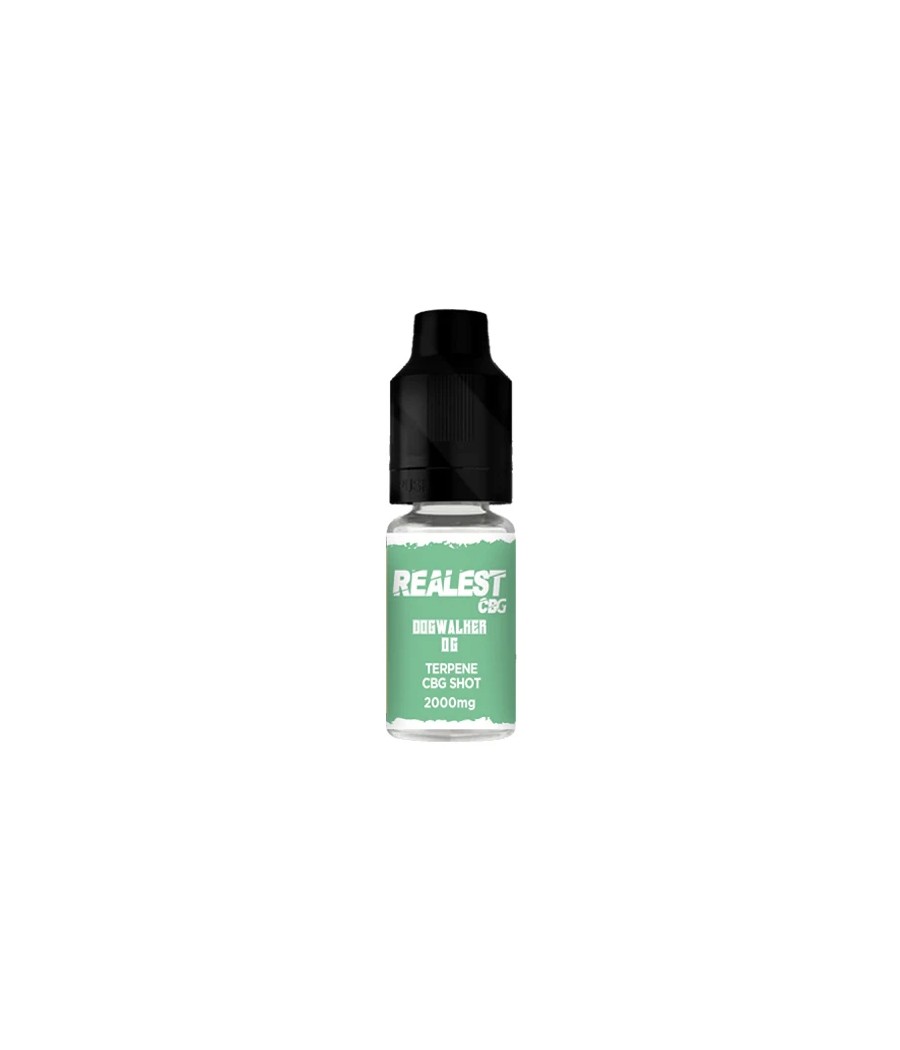 Realest CBD 2000mg Terpene Infused CBG Booster Shot 10ml (BUY 1 GET 1 FREE)