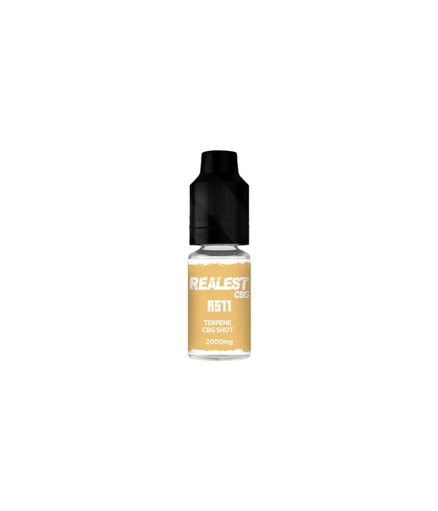 Realest CBD 2000mg Terpene Infused CBG Booster Shot 10ml (BUY 1 GET 1 FREE)