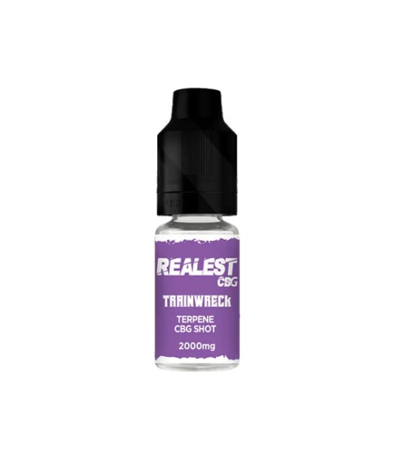 Realest CBD 2000mg Terpene Infused CBG Booster Shot 10ml (BUY 1 GET 1 FREE)