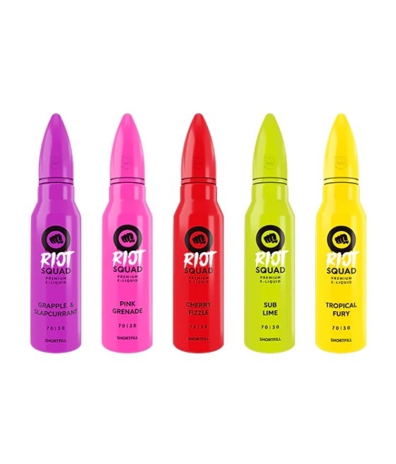 0mg Riot Squad Original shortfill 50ml (70VG/30PG)