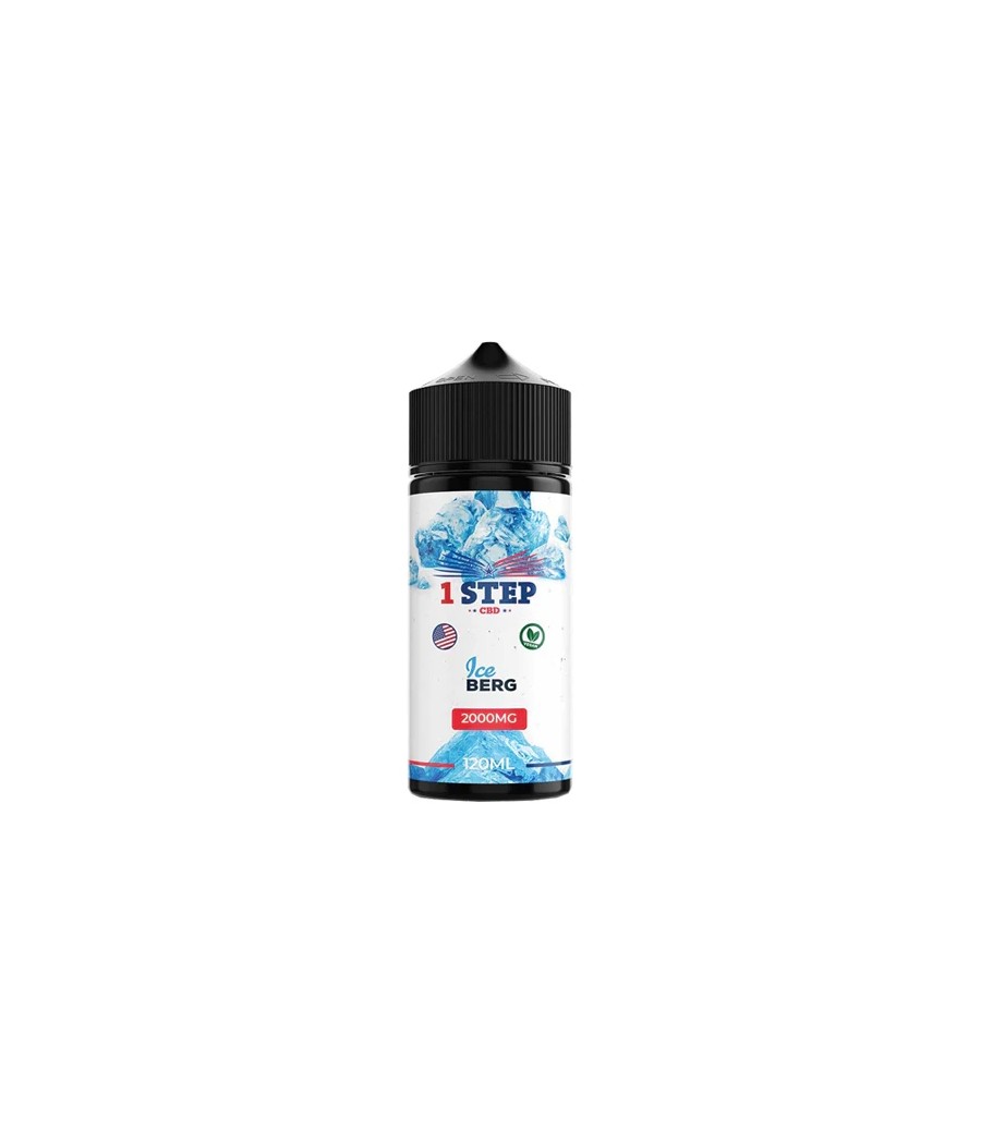 1 Step CBD 2000mg CBD E-liquid 120ml (BUY 1 GET 1 FREE)
