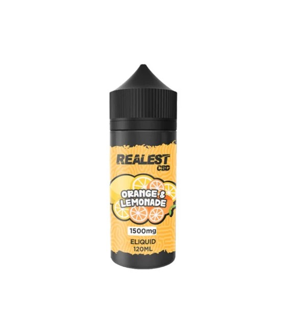 Realest CBD 1500mg Broad Spectrum CBD E-Liquid 120ml (BUY 1 GET 1 FREE)