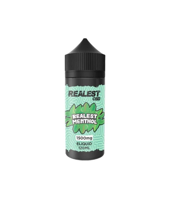 Realest CBD 1500mg Broad Spectrum CBD E-Liquid 120ml (BUY 1 GET 1 FREE)
