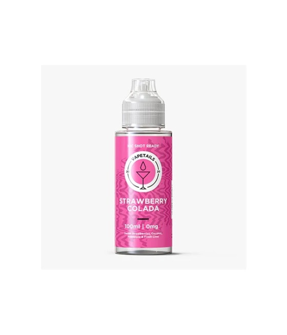 Vapetails By Signature Vapours 100ml E-liquid 0mg (50VG/50PG) (BUY 1 GET 1 FREE)