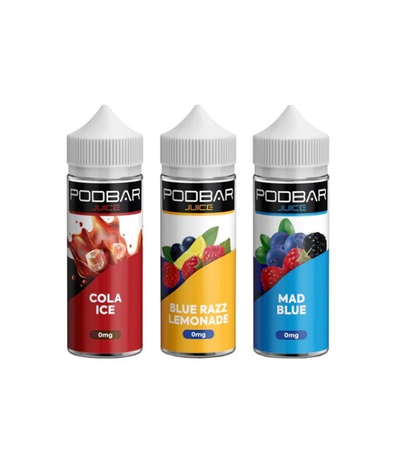 Podbar Juice by Kingston 100ml Shortfill 0mg (50VG/50PG)