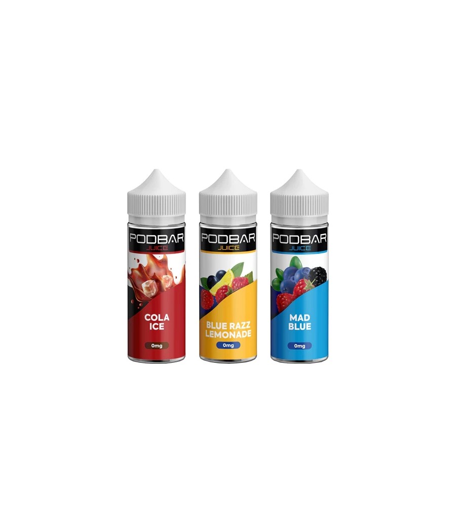 Podbar Juice by Kingston 100ml Shortfill 0mg (50VG/50PG)