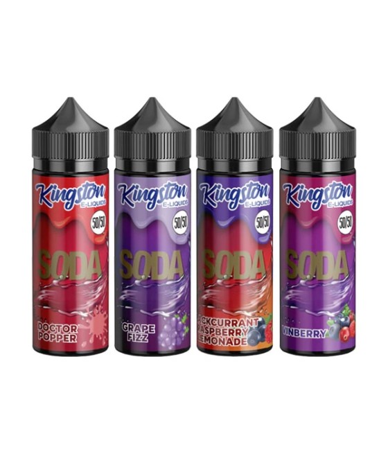 Kingston Soda 120ml Shortfill 0mg (50VG/50PG)
