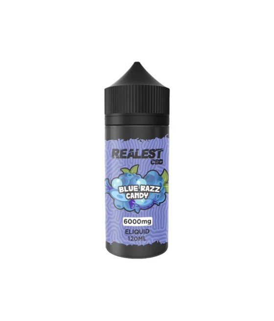 Realest CBD 6000mg Broad Spectrum CBD E-Liquid 120ml (BUY 1 GET 1 FREE)