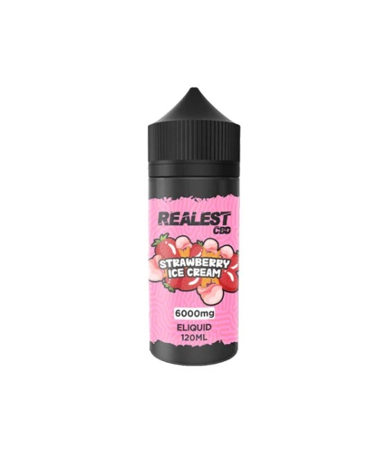 Realest CBD 6000mg Broad Spectrum CBD E-Liquid 120ml (BUY 1 GET 1 FREE)