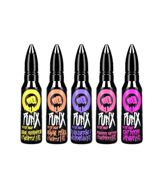 0mg Riot Squad Punx 50ml Shortfill (70VG/30PG)