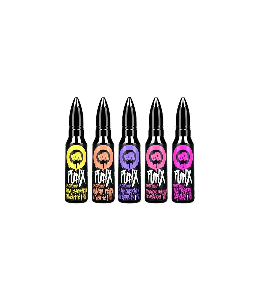 0mg Riot Squad Punx 50ml Shortfill (70VG/30PG)
