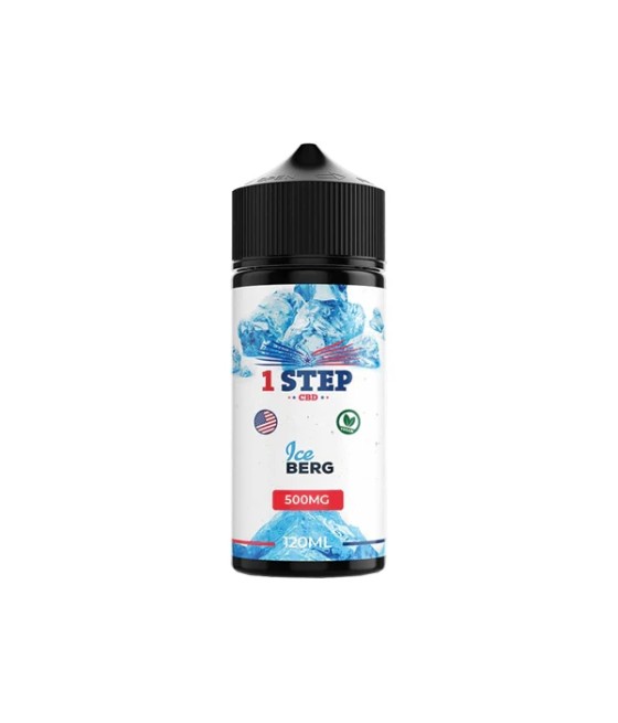 1 Step CBD 500mg CBD E-liquid 120ml (BUY 1 GET 1 FREE)