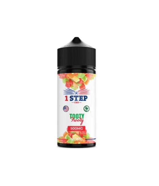 1 Step CBD 500mg CBD E-liquid 120ml (BUY 1 GET 1 FREE)