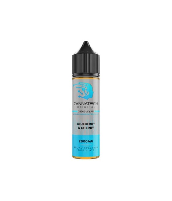 Cannatech 2000mg Broad Spectrum CBD E-liquid 50ml