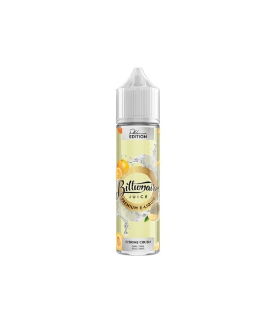 Billionaire Juice Platinum Edition 50ml Shortfill 0mg (70VG/30PG)
