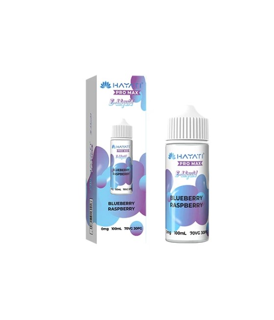 0mg Hayati Pro Max 100ml Shortfill (70VG/30PG)