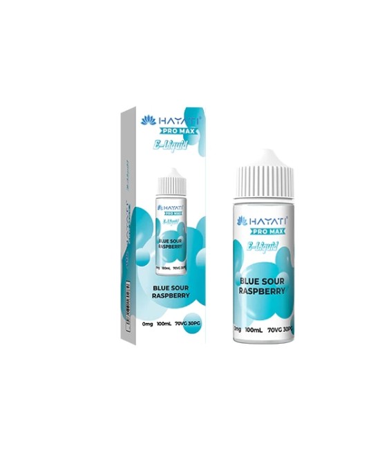 0mg Hayati Pro Max 100ml Shortfill (70VG/30PG)