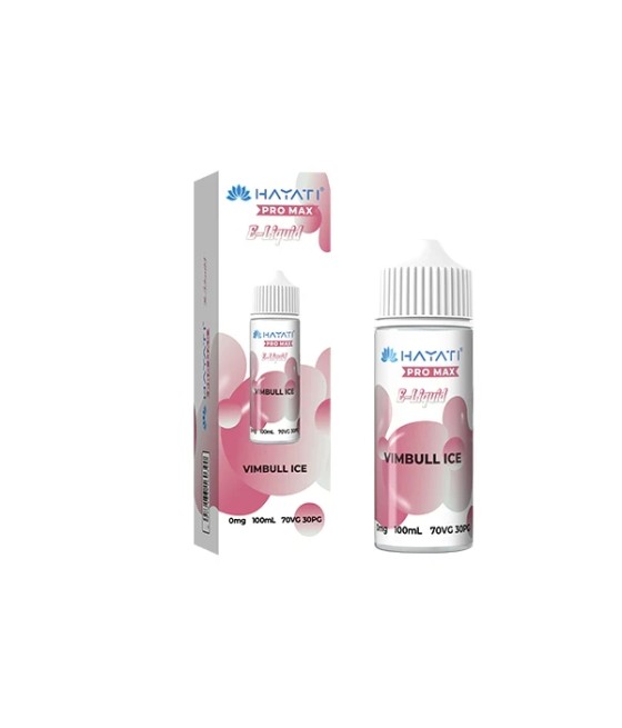0mg Hayati Pro Max 100ml Shortfill (70VG/30PG)
