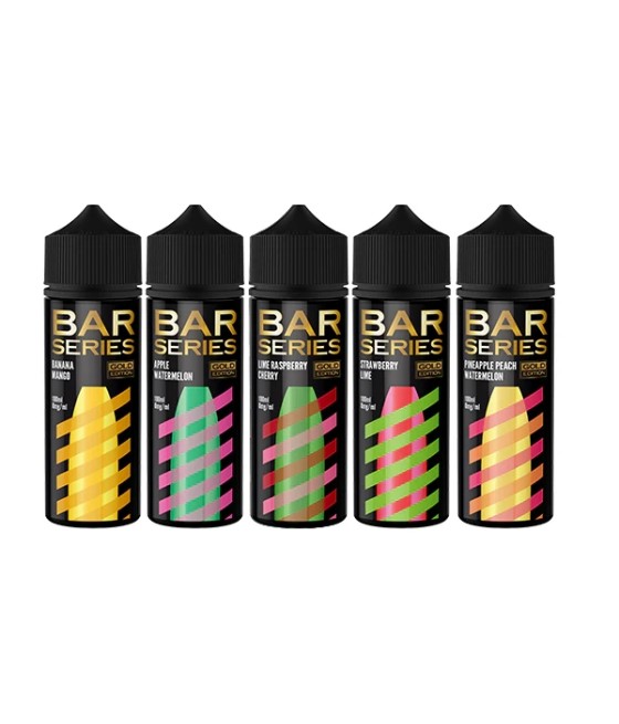 0mg Bar Series Gold Edition 100ml Shortfill (70VG/30PG)