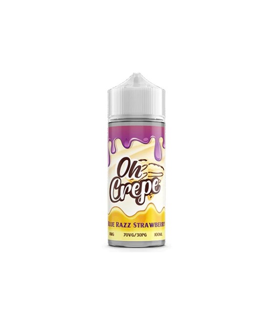 0mg Oh Crepe 100ml Shortfill (70VG/30PG)