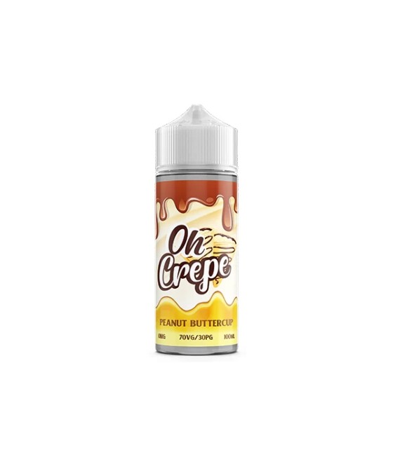 0mg Oh Crepe 100ml Shortfill (70VG/30PG)