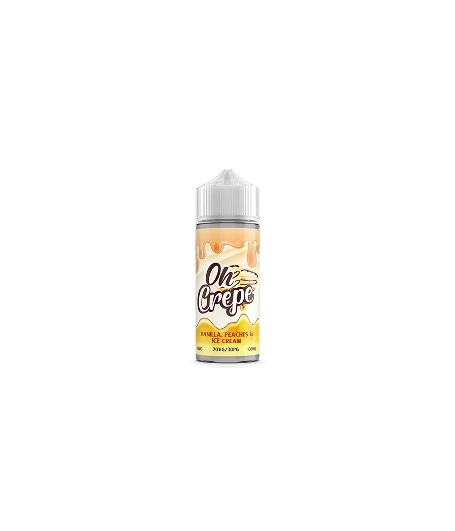 0mg Oh Crepe 100ml Shortfill (70VG/30PG)