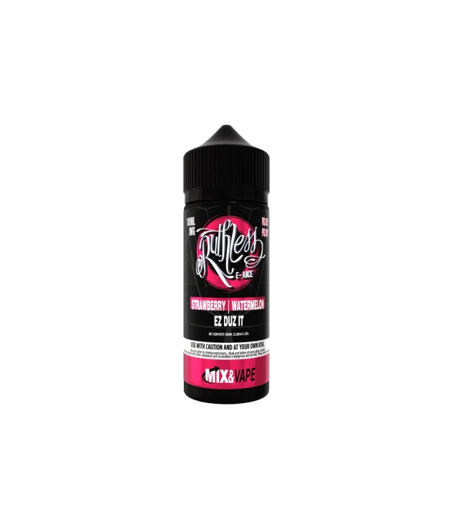 0mg Ruthless 120ml Shortfill (70VG/30PG)