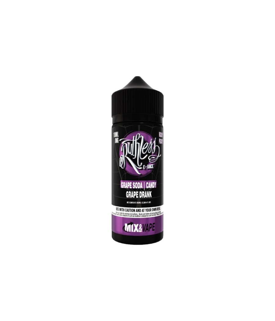 0mg Ruthless 120ml Shortfill (70VG/30PG)