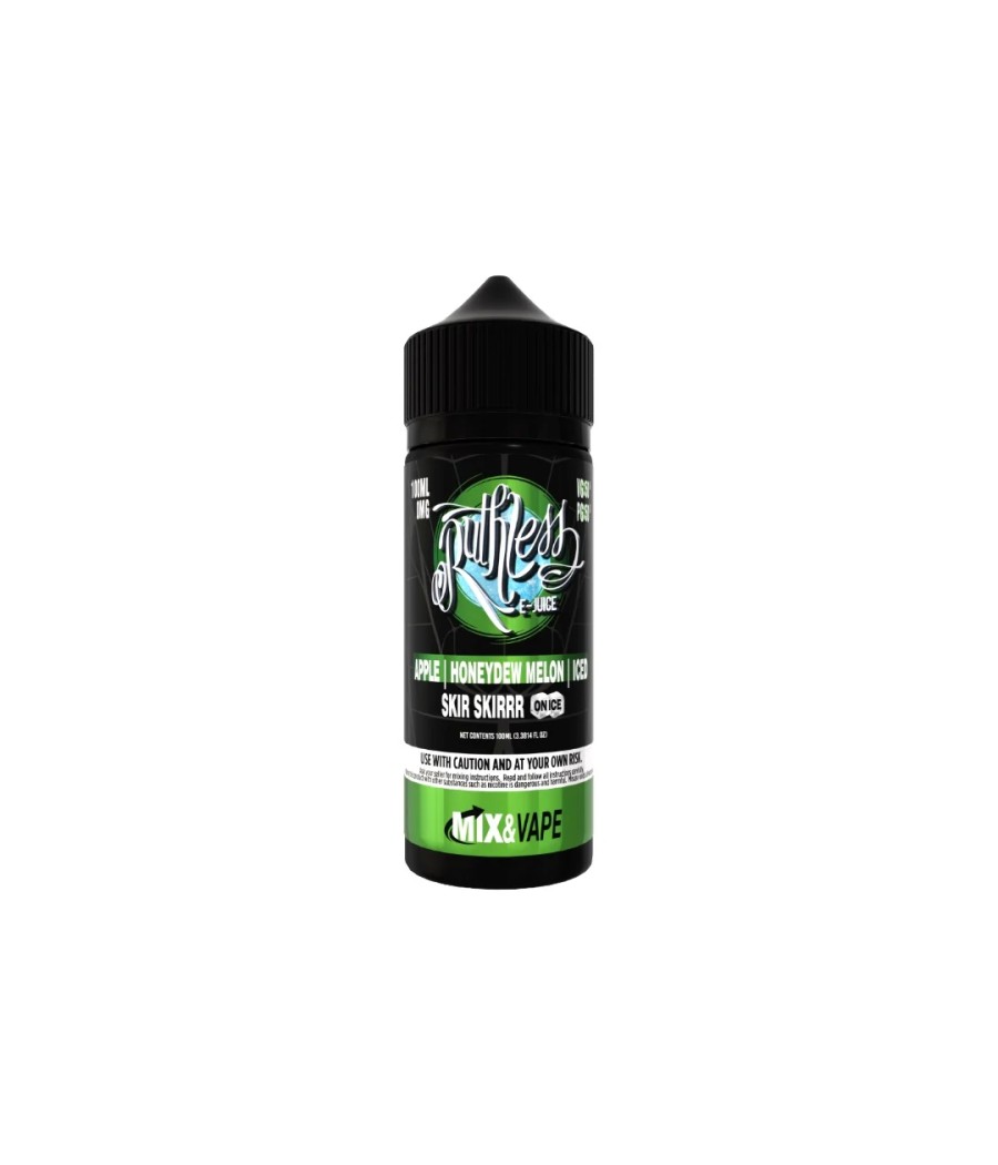 0mg Ruthless 120ml Shortfill (70VG/30PG)