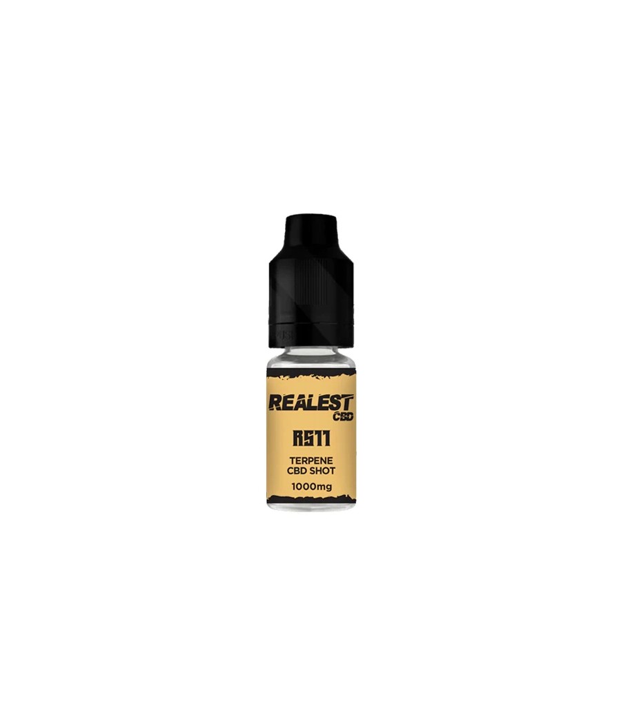 Realest CBD 1000mg Terpene Infused CBD Booster Shot 10ml (BUY 1 GET 1 FREE)