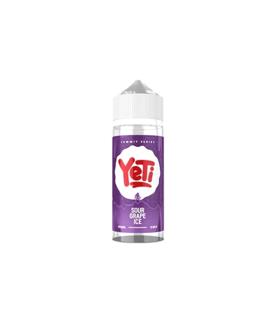 0mg Yeti Summit Series 100ml Shortfill (70VG/30PG)