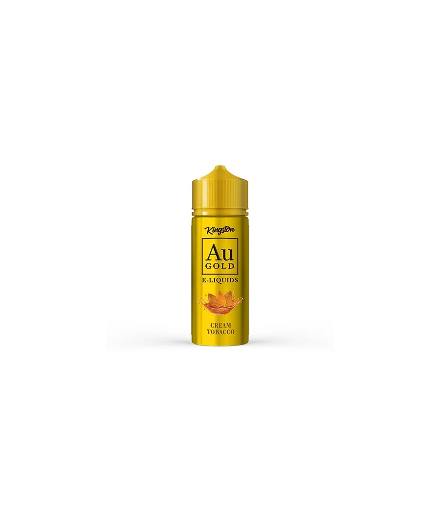 0mg AU Gold By Kingston 100ml Shortfill E-liquid (70VG/30PG)