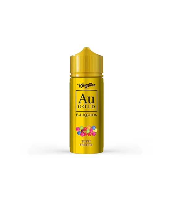 0mg AU Gold By Kingston 100ml Shortfill E-liquid (70VG/30PG)