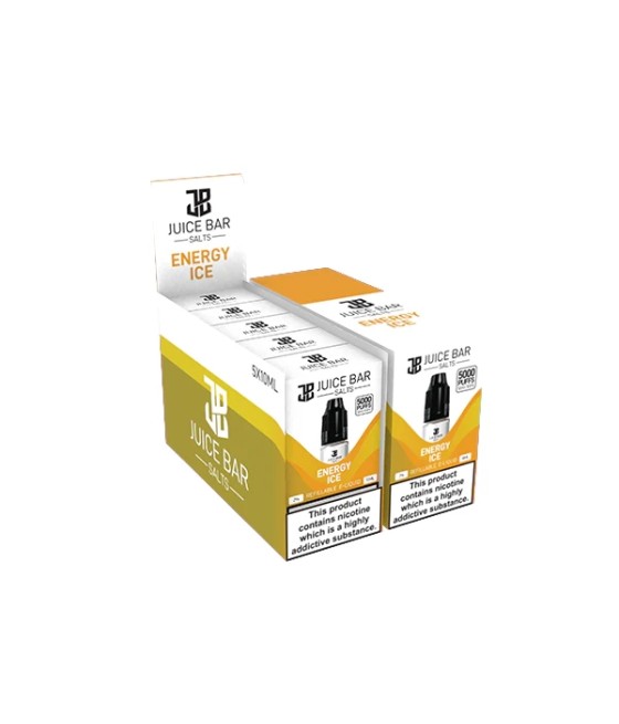 10mg Juice Bar Salts 10ml Nic Salts - Pack Of 5 (50VG/50PG)