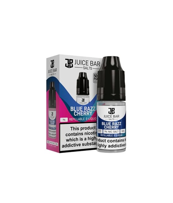 10mg Juice Bar Salts 10ml Nic Salts - Pack Of 5 (50VG/50PG)