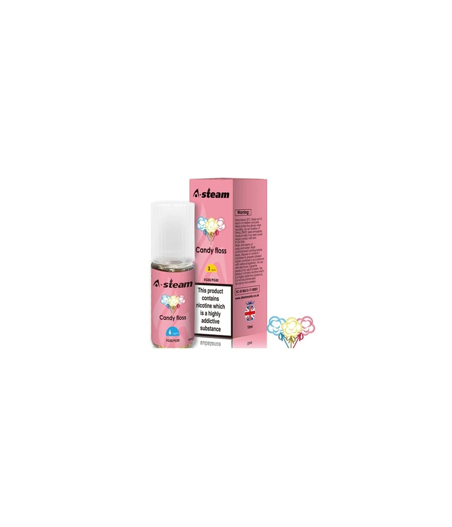 A-Steam Fruit Flavours 3MG 10ML (50VG/50PG)