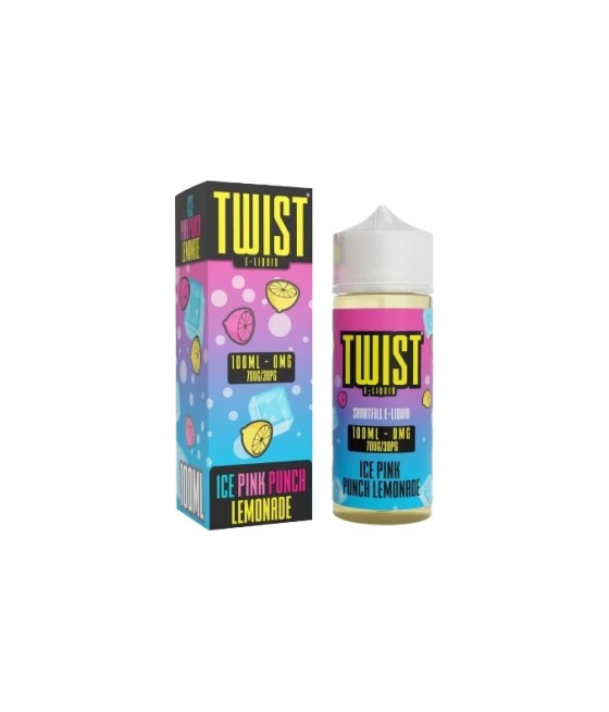 0mg Twist E-liquids 100ml Shortfill (70VP/30PG)
