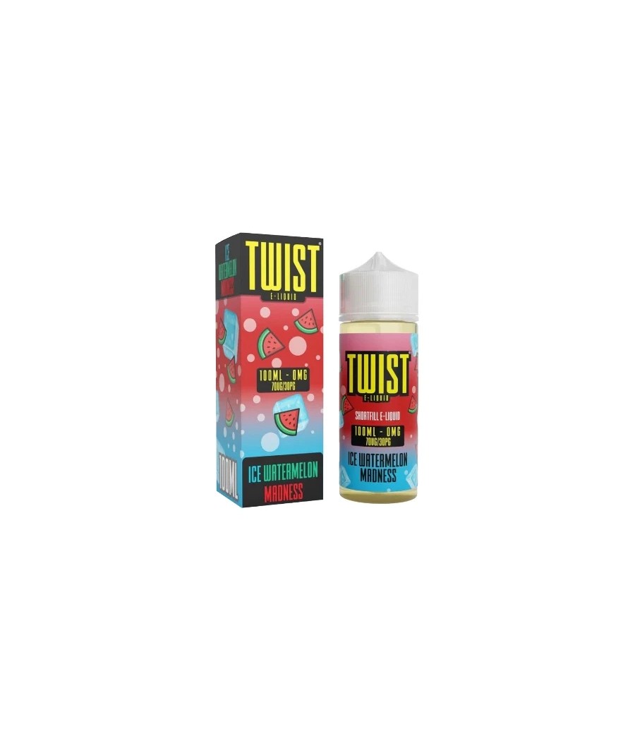 0mg Twist E-liquids 100ml Shortfill (70VP/30PG)