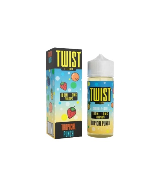 0mg Twist E-liquids 100ml Shortfill (70VP/30PG)