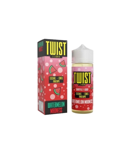 0mg Twist E-liquids 100ml Shortfill (70VP/30PG)